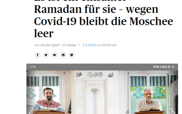 Es ist ein einsamer Ramadan für die Dietiker Moschee